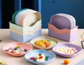 Kit Pratos Modernos Multicoloridos