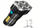 Lanterna Led Prova Dágua 4 Núcleos