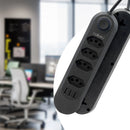 Régua de Energia com USB Integrado