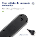 Régua de Energia com USB Integrado
