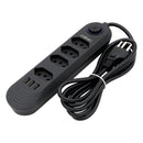 Régua de Energia com USB Integrado
