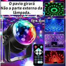 Projetor LED Disco